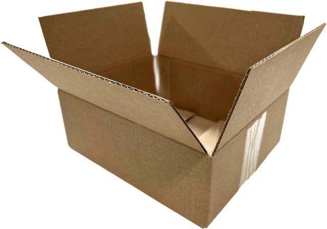Main image of 125 6x4x4 Cardboard Paper Boxes Mailing Packing Shipping Box Corrugated Carton