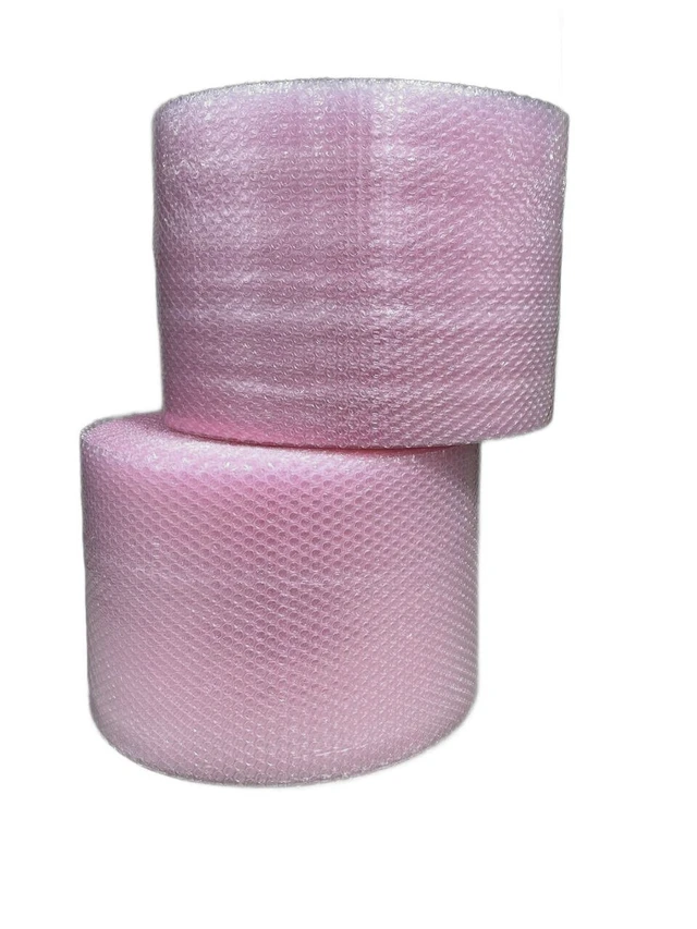 Alt view image 3 of 4 - 3/16" Small Bubble Cushioning Wrap Anti-Static Roll. 400' x 12" Wide 400FT 12"