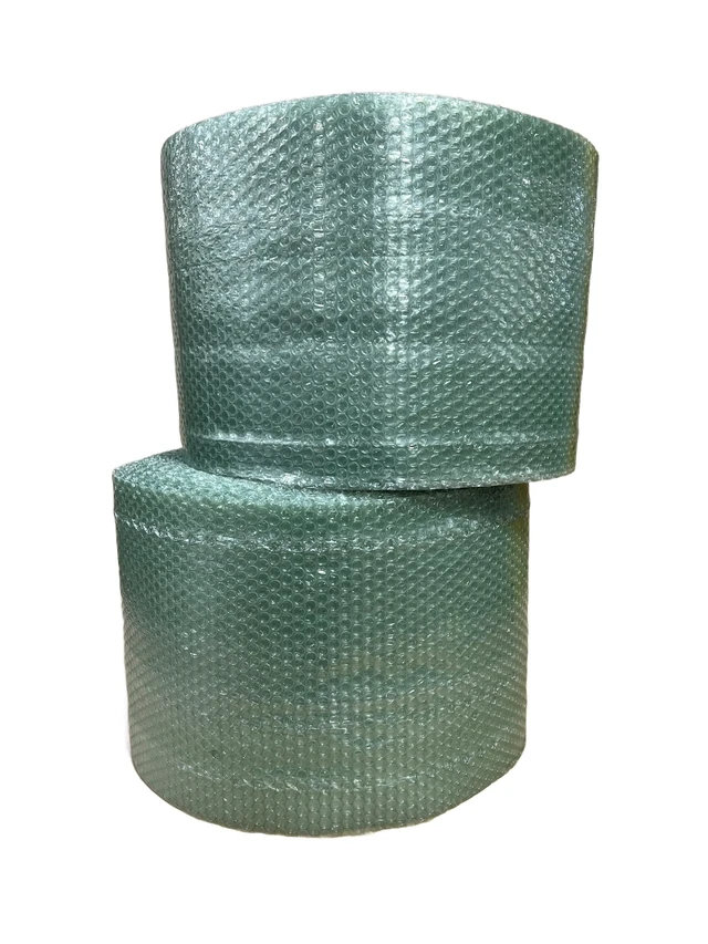 Alt view image 2 of 4 - 3/16" Small Bubble Cushioning Wrap Recycled Roll 400' x 12" Wide 400FT Perf 12"