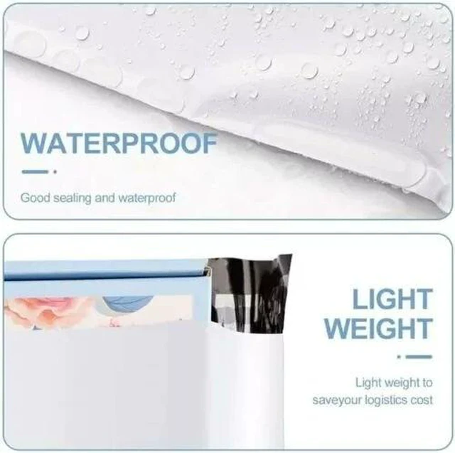 1000 6x9 Poly Mailers Envelopes Self Seal Shipping Bags 2.5 Mil 6