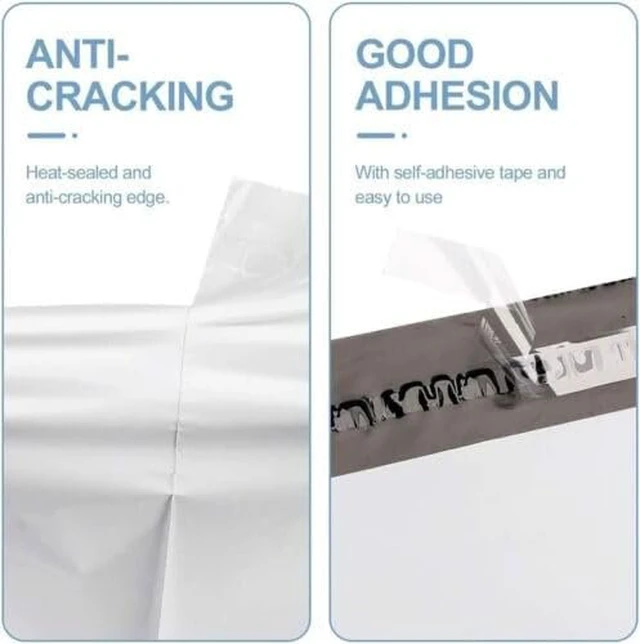 Alt view image 2 of 5 - 10000 9x12 Poly Mailers Envelopes Self Seal Shipping Bags 2.0 Mil 9" x 12"