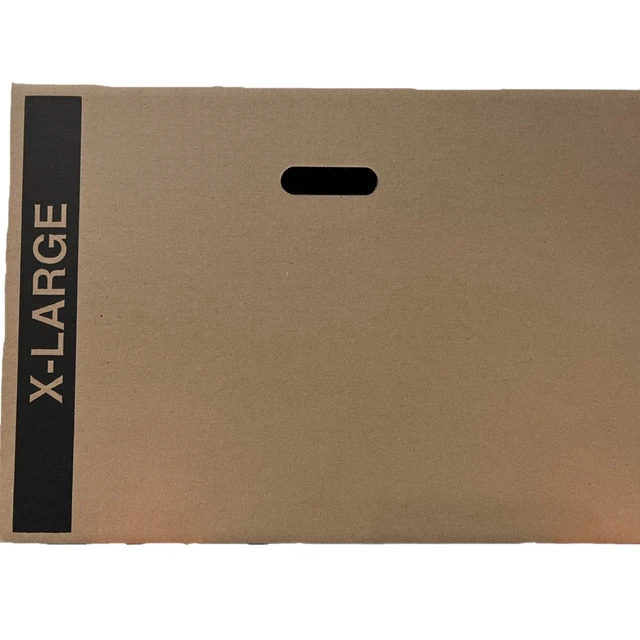Alt view image 3 of 4 - 20 - Pack X-Large Cardboard Moving Boxes 23x23x16 32 ECT With Handles