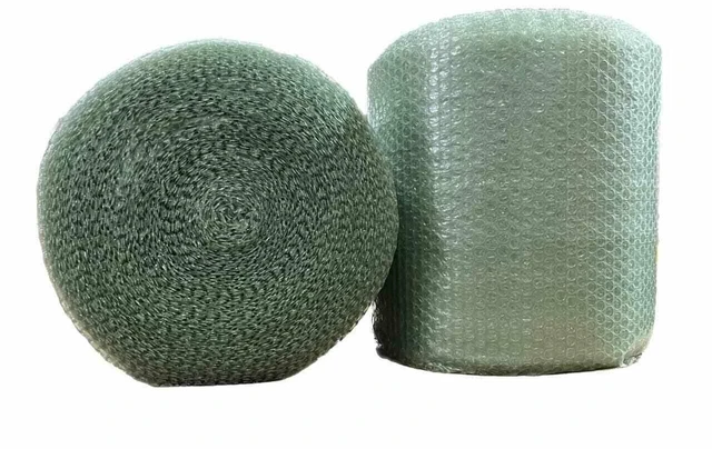 Main image of 3/16" Recycled Small Bubble Cushioning Wrap Padding Roll 600'x 12" Wide 600FT