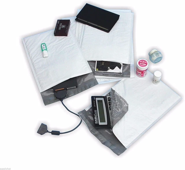 Main image of 10#000 4x8 Poly Bubble Padded Envelopes Mailers Shipping Case 4"x8"