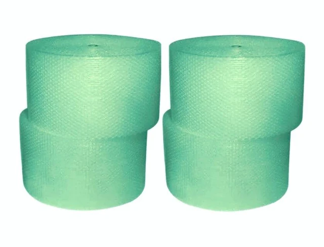 Main image of 3/16" Recycled Small Bubble Cushioning Wrap my Padding Roll. 800' x 12" Wide 800FT