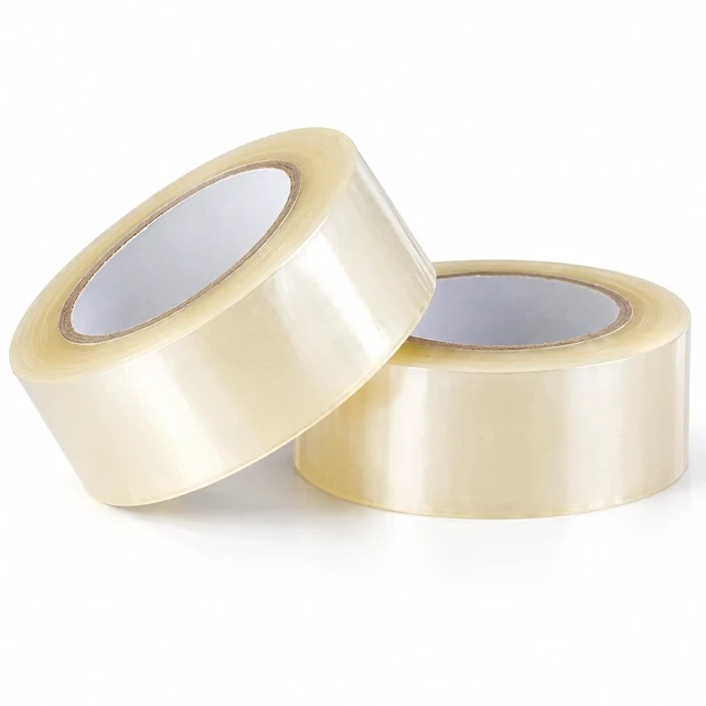 Alt view image 3 of 5 - 6 Rolls Shipping Packaging Box Packing Sealing Tape 2 mil 3" x 55 Yard 330FT