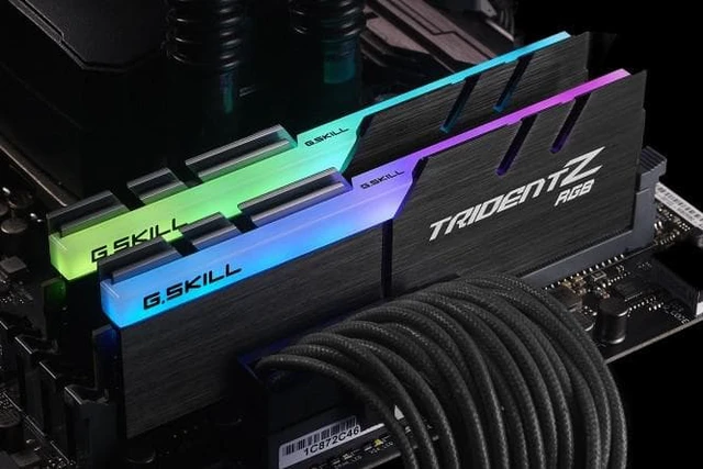 Alt view image 4 of 7 - g.skill 16gtzrx tridentz rgb ddr4 16 gb pc 3,600 cl18 kit (2 x 8 gb)