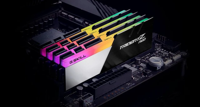Alt view image 7 of 9 - trident z neo 32 go (2x 16 go) ddr4 3600 mhz cl16