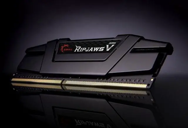 Alt view image 4 of 6 - G.SKILL 32GB (2 x 16GB) Ripjaws V Series DDR4 PC4-25600 3200MHz for Intel Z170 Platform Desktop Memory Model F4-3200C16D-32GVK