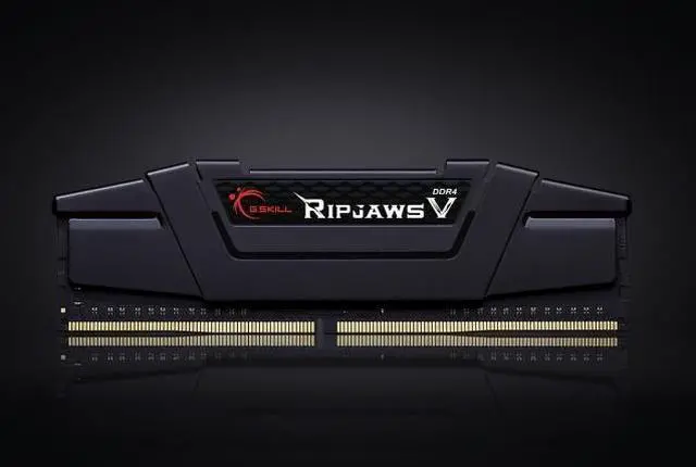 Alt view image 5 of 6 - G.SKILL 32GB (2 x 16GB) Ripjaws V Series DDR4 PC4-25600 3200MHz for Intel Z170 Platform Desktop Memory Model F4-3200C16D-32GVK