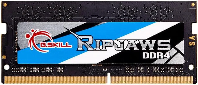 Alt view image 5 of 6 - g.skill ripjaws so-dimm series 16gb (2 x 8gb) 260-pin ddr4 3200 (pc4-25600) cl22-22-22-52 1.20v so-dimm memory model f4-3200c22d-16grs