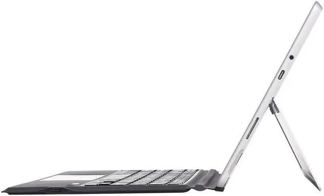 Alt view image 4 of 5 - Type Cover for Microsoft Surface Go 3 2021 / Surface Go 2 2020 / Surface Go 2018 Ultra-Slim Portable Wireless Bluetooth Keyboard with Trackpad, Rechargeable Battery and Charging Cable