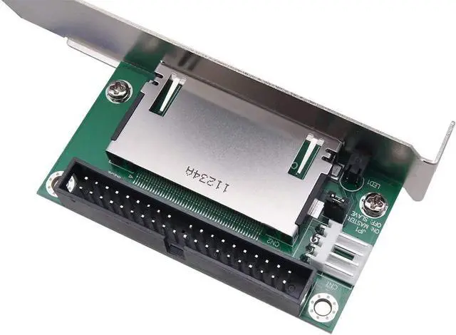 Alt view image 4 of 6 - IDE / PATA to CF ( CompactFlash ) 40-Pin Bootable Adapter with PCI Bracket
