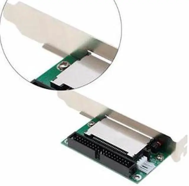 Alt view image 6 of 6 - IDE / PATA to CF ( CompactFlash ) 40-Pin Bootable Adapter with PCI Bracket