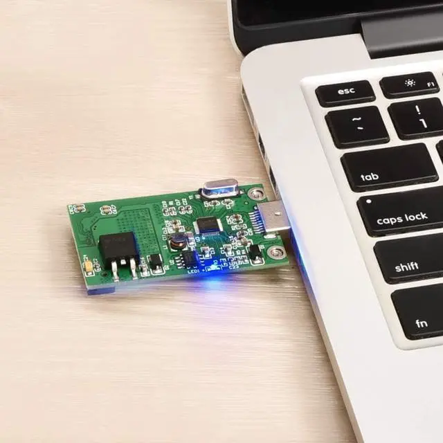 Alt view image 5 of 6 - mSATA Adapter, mSATA to USB 3.0 Adapter, USB mSATA SSD Reader, 50mm Mini SATA Converter as Portable Flash Drive External Hard Drive (No Cable Needed)