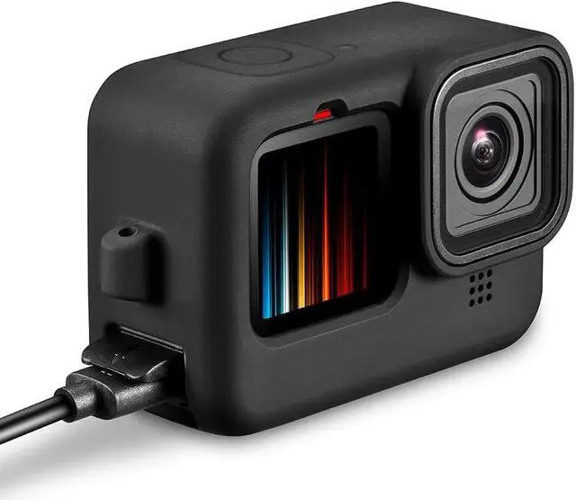 Alt view image 4 of 6 - Aluminium Alloy Replacement Battery Door for GoPro Hero 12/Hero 11/ Hero10 / Hero 9 Black, Removable Side Cover for Gopro Hero12 Hero11 Hero10 Hero9 Accessories