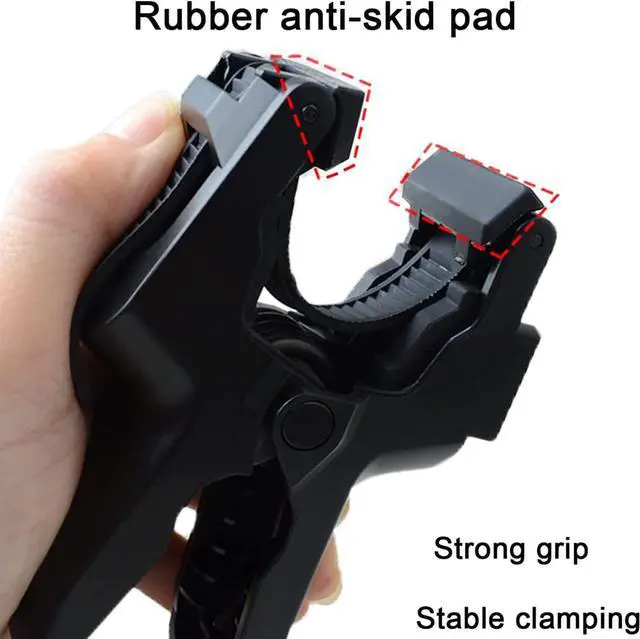 Alt view image 4 of 7 - Jaws Flex Clamp Mount with Adjustable Gooseneck 19-Section Compatible with Go Pro Hero 11,10. 9, 8, 7, 6, 5, 4, Session, 3+, 3, 2, 1, Max, Fusion, DJI Osmo Action Cameras