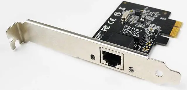 Alt view image 7 of 7 - Gigabit Ethernet PCI Express PCI-E Network Card 10/100/1000Mbps RJ45 LAN Adapter Converter for Desktop PC