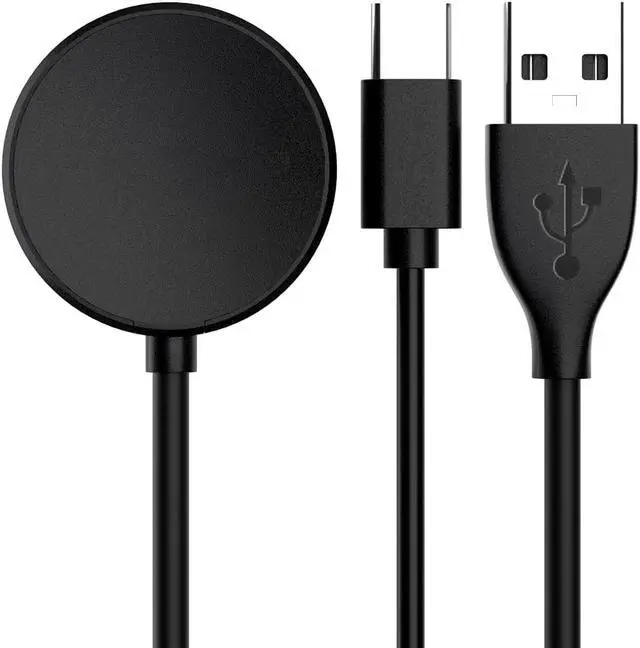 Alt view image 7 of 7 - 2 in 1 Galaxy Watch 5/5 Pro Charger Compatible with Samsung Galaxy Watch 5/5 Pro/4/3/Active2/Active Wireless Charger Dock, Type-C Charging Cord for S22/S21/S20/S10/Note 20/10/9 3.3FT USB Cable