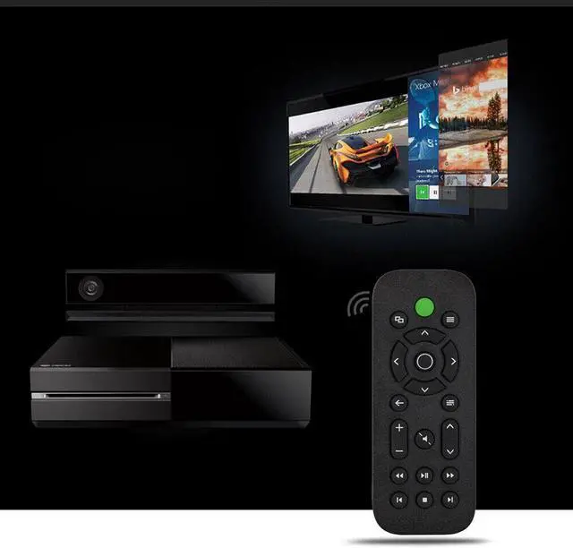 Alt view image 6 of 6 - Wireless Media Remote Control Controller Game Accessories For Xbox One Console