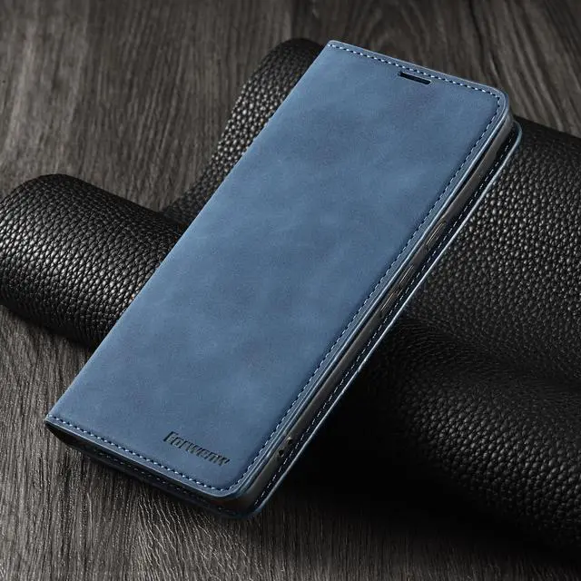 Alt view image 7 of 7 - Case for Google Pixel 6 Pro 5G 6.71 inch Premium PU Leather Cover with Card Holder Kickstand Shockproof Flip Wallet Cover Blue