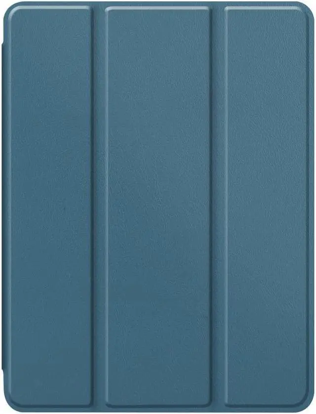 Alt view image 7 of 7 - iPad Pro 11 inch Case 2022 2021 2020 2018 with Pencil Holder, Slim Lightweight Trifold Stand Cover with Soft TPU Back Cover - Auto Sleep / Wake+Pencil Charging - Smart Case Dark Green