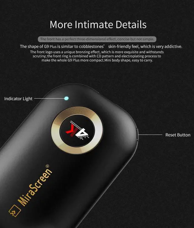Alt view image 3 of 7 - HDMI Wireless Display Receiver 5G WiFi 4K 1080P Mobile Screen Cast Mirroring Adapter Dongle for iPhone Mac iOS Android to TV Projector Support Miracast Airplay DLNA No Switching (5G+2.4G)