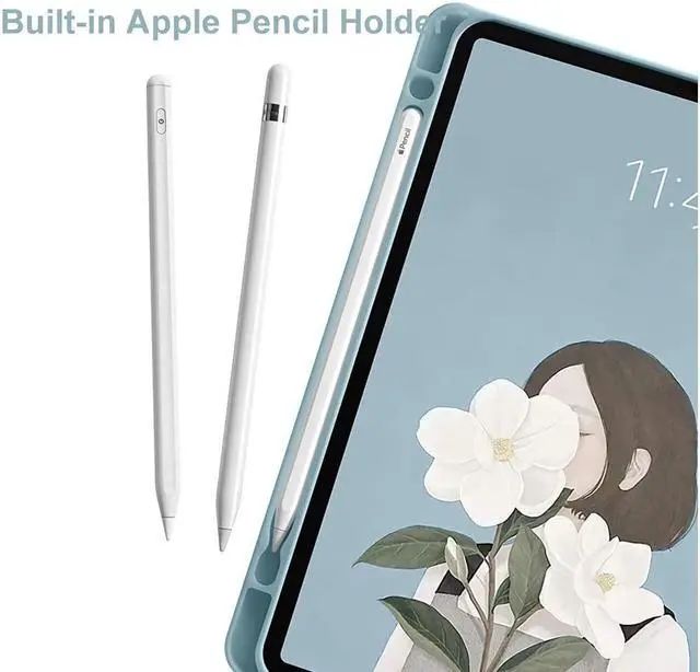 Alt view image 3 of 7 - Touchpad Keyboard Case for iPad 10th Generation 2022 10.9 inch Model A2696 A2757 A2777, Slim Leather Cover with Detachable Keyboard / Trackpad / Pencil Holder