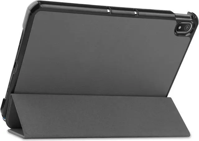 Alt view image 5 of 7 - Nokia T20 Tablet Case 10.36 Inch 2021, Slim Light Trifold Stand Hard Shell Smart Cover for 10.36" Nokia T20 Tablet TA-1392 TA-13797 TA-1394 2021 with Universal Stylus Pen Blue Grey