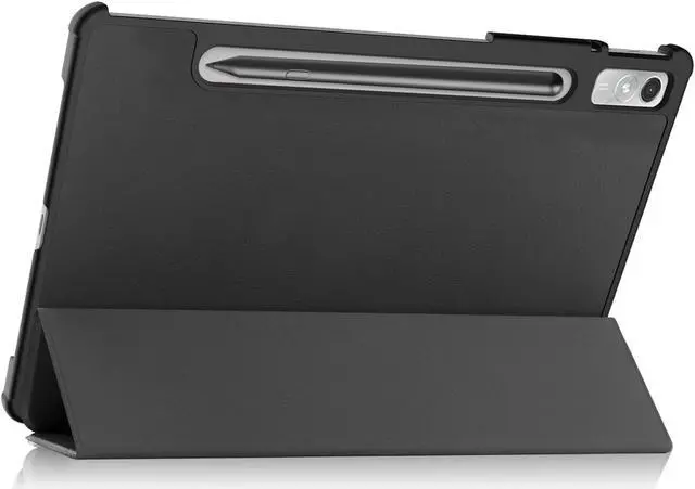 Alt view image 5 of 7 - Case for Lenovo Tab P11 Pro 11.2 inch Gen 2 2022 / Lenovo Xiaoxin Pad Pro 2022 11.2 inch , Tri fold Slim Lightweight Hard Shell Smart Protective Cover with Multi-Angle Stand, Universal Stylus Pen