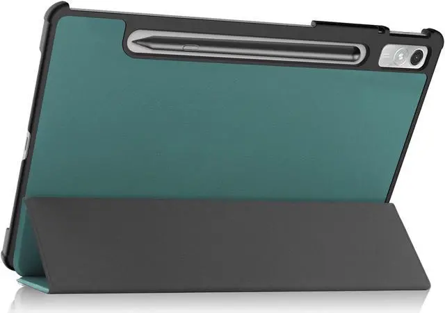 Alt view image 5 of 7 - Case for Lenovo Tab P11 Pro 11.2 inch Gen 2 2022 / Lenovo Xiaoxin Pad Pro 2022 11.2 inch , Tri fold Slim Lightweight Hard Shell Smart Protective Cover with Multi-Angle Stand, Universal Stylus Pen