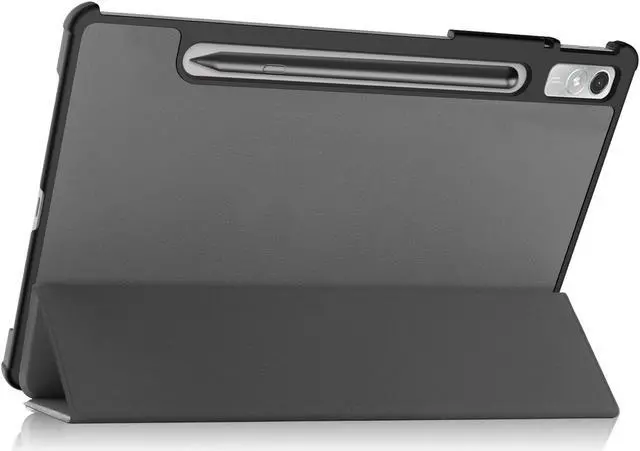 Alt view image 5 of 7 - Case for Lenovo Tab P11 Pro 11.2 inch Gen 2 2022 / Lenovo Xiaoxin Pad Pro 2022 11.2 inch , Tri fold Slim Lightweight Hard Shell Smart Protective Cover with Multi-Angle Stand, Universal Stylus Pen