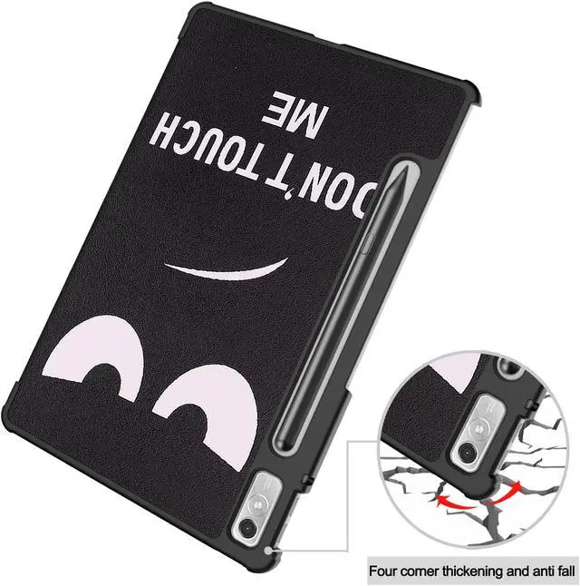 Alt view image 6 of 7 - Case for Lenovo Tab P11 Pro 11.2 inch Gen 2 2022 / Lenovo Xiaoxin Pad Pro 2022 11.2 inch , Tri fold Slim Lightweight Hard Shell Smart Protective Cover with Multi-Angle Stand, Universal Stylus Pen