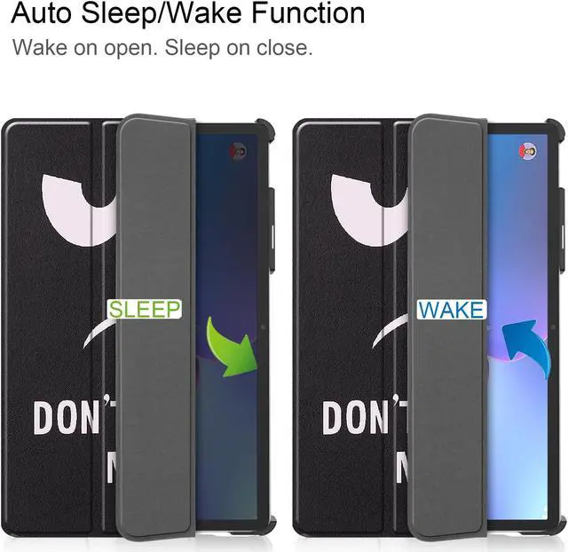 Alt view image 3 of 7 - Case for Lenovo Tab P11 Pro 11.2 inch Gen 2 2022 / Lenovo Xiaoxin Pad Pro 2022 11.2 inch , Tri fold Slim Lightweight Hard Shell Smart Protective Cover with Multi-Angle Stand, Universal Stylus Pen