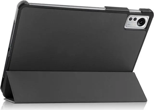 Alt view image 5 of 7 - Case for Xiaomi Pad 5 Pro 12.4 inch 2022, Tri fold Slim Lightweight Hard Shell Smart Protective Cover with Multi-Angle Stand, Universal Stylus Pen