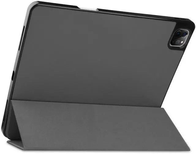 Alt view image 7 of 7 - iPad Pro 12.9 Inch Case 2022 2021 2020 2018 (6th 5th 4th 3th Gen) with Pencil Holder, Support 2nd Pencil Charging, Slim Tablet Stand Cover with Soft TPU Back, Auto Wake/Sleep with Universal Stylus Pen