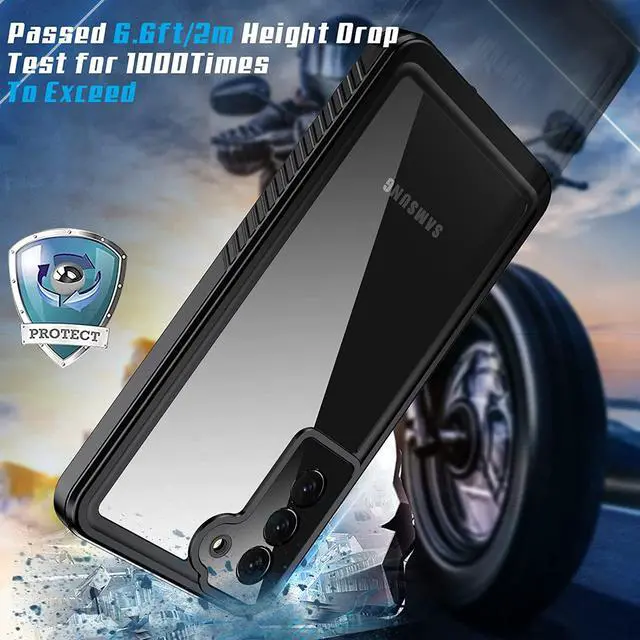 Alt view image 4 of 7 - Samsung Galaxy S22+ Plus Case Waterproof, Full Body Protective Built-in Screen Protector Dustproof Dropproof Heavy Duty Shockproof IP68 Waterproof Clear Cover for Galaxy S22 Plus 5G 6.6 inch