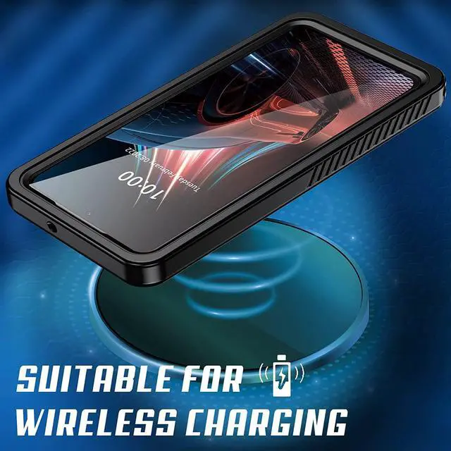 Alt view image 6 of 7 - Samsung Galaxy S22+ Plus Case Waterproof, Full Body Protective Built-in Screen Protector Dustproof Dropproof Heavy Duty Shockproof IP68 Waterproof Clear Cover for Galaxy S22 Plus 5G 6.6 inch