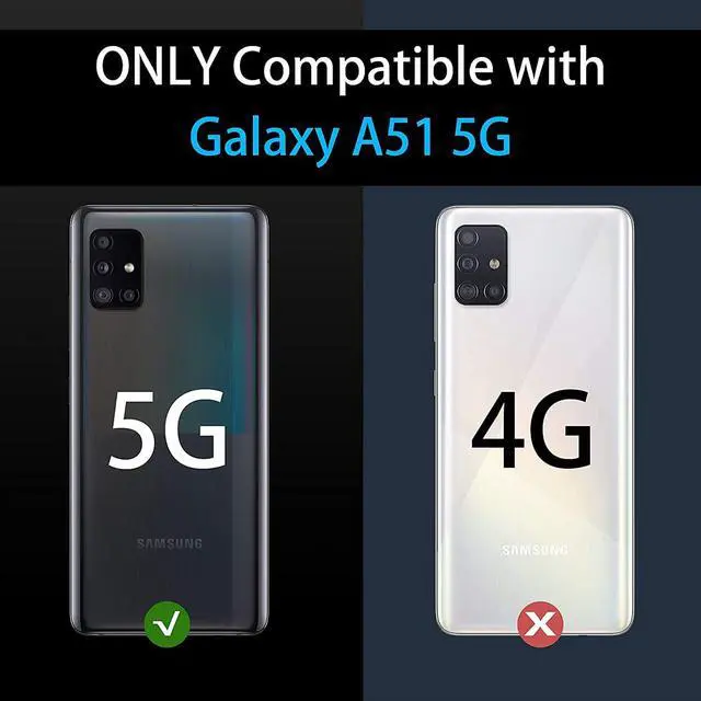 Alt view image 2 of 7 - for Samsung Galaxy A51 5G Case Waterproof, with Built-in-Screen Protector Full-Body 360°Rugged Shockproof IP68 Waterproof Case for Galaxy A51 5G (Not for 4G Version)