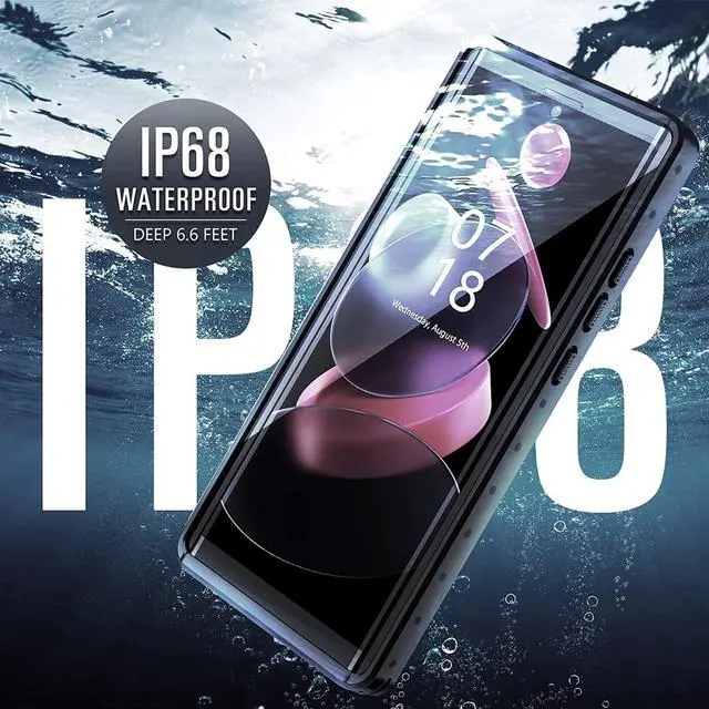 Alt view image 2 of 7 - For Samsung Galaxy Note 20 Ultra Case Waterproof,Built in Screen Protector Full-Body Protection Heavy Duty Shock-Proof Cover Waterproof Case for Galaxy Note 20 Ultra 6.9 inch 5G