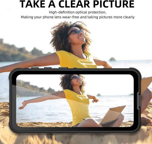 Alt view image 6 of 7 - Compatible with Samsung Galaxy S21 5G 6.2 inch Case with Screen Protector,IP68 Waterproof Shockproof Full Body Heavy Duty Protective Cover