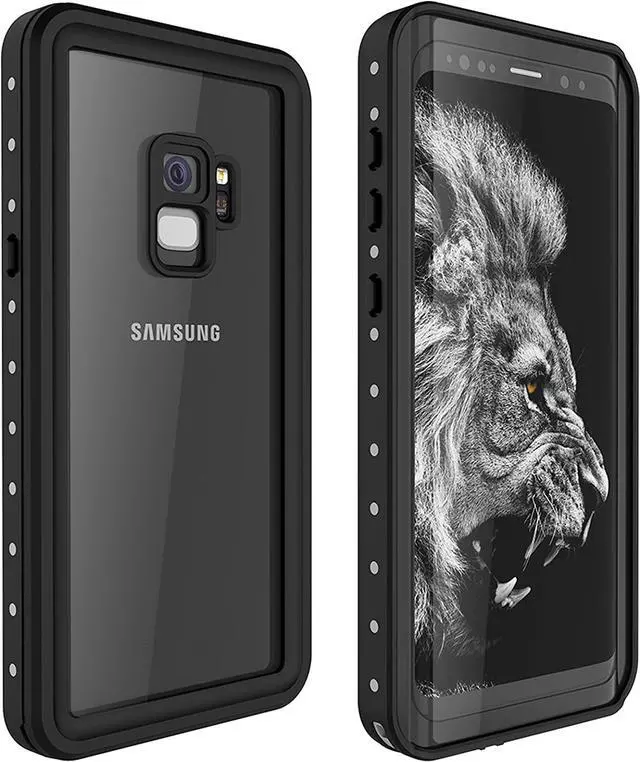 Main image of Galaxy S9 Waterproof Case, Waterproof Shockproof Dustproof Dirtproof Full Body Case Built in Screen Protector with Touch ID for Samsung Galaxy S9 5.8 inch