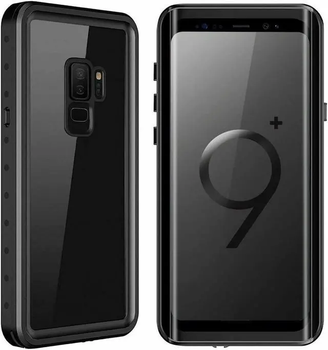 Main image of For Samsung Galaxy S9 Plus Waterproof Case, IP68 Underwater Shockproof Full-Body Protective Cover with Built-in Screen Protector for Galaxy S9 Plus 6.2 inches