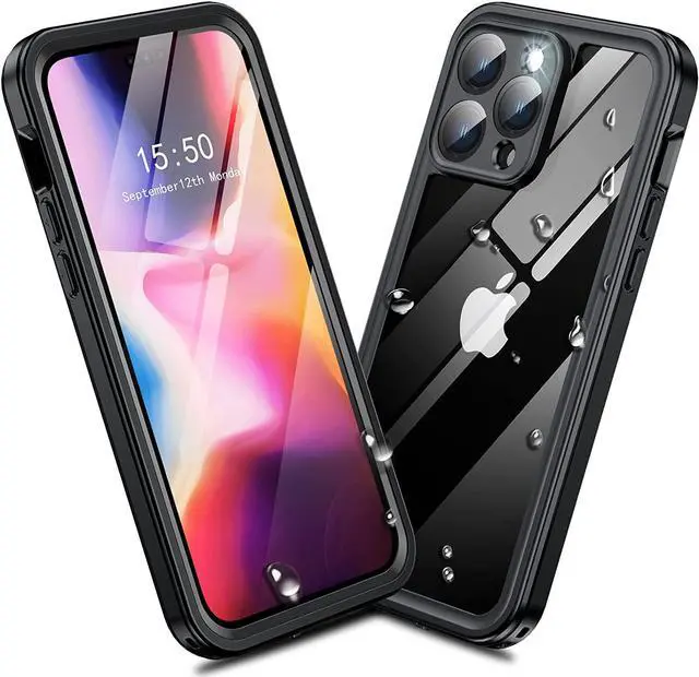 Main image of Compatible with iPhone 14 Pro Max Waterproof Case, Built-in Screen Full-Body Protector, IP68 Waterproof Shockproof Cover for iPhone 14 Pro Max 6.7 inch