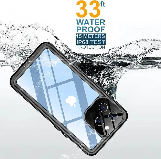 Alt view image 3 of 7 - For iPhone 13 Pro max Case Waterproof Dropproof, Built in Screen Protector & Camera Lens Protection, Full Body Heavy Duty Shockproof Durable Phone Cover for iPhone 13 Pro max 5G 6.7 inch 2021