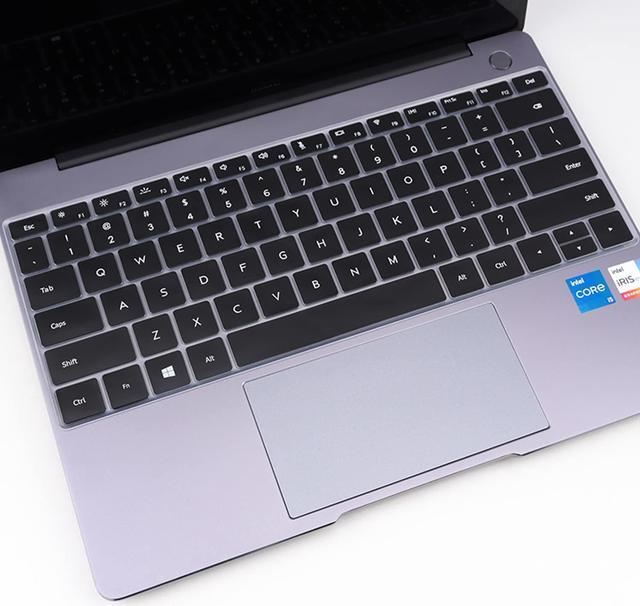 Alt view image 7 of 7 - Protective Case For 13 inch Huawei MateBook 13 AMD 2020 / Huawei MateBook 13 AMD 2021 / Huawei MateBook 13 2021 Matte Laptop Hard Shell Cover with Keyboard Cover Skin