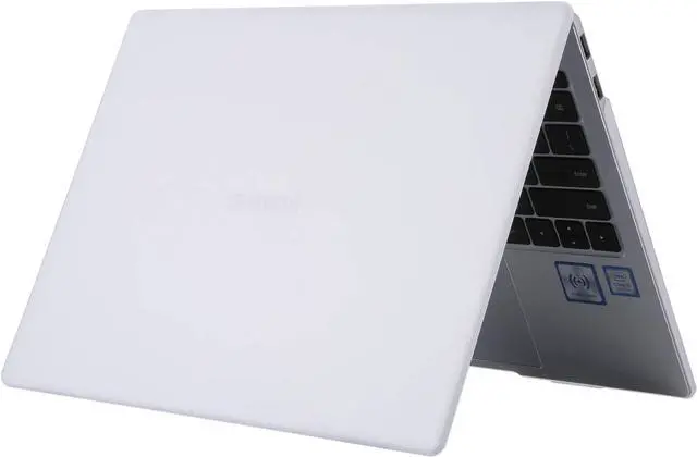 Alt view image 3 of 5 - Protective Case for 14 inch Huawei MateBook 2019 2020 / Matebook 14 AMD 2020 2021 Hard Shell Laptop Cover with Silicone Keyboard Cover Skin Transparent