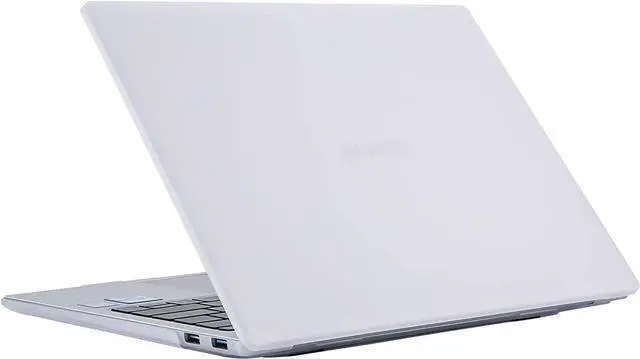 Alt view image 2 of 5 - Protective Case for 14 inch Huawei MateBook 2019 2020 / Matebook 14 AMD 2020 2021 Hard Shell Laptop Cover with Silicone Keyboard Cover Skin Transparent