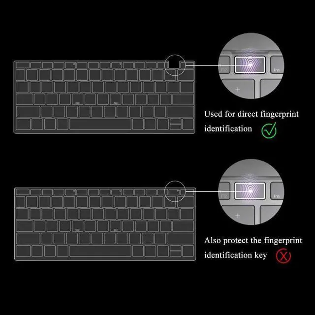 Alt view image 7 of 7 - Slim Case for Microsoft Surface Laptop Go 1 / Go 2 12.4 inch 2022 2020 2019 Matte Protective Case Hard Shell Laptop Cover with Transparent Keyboard Cover Skin Matte Transparent