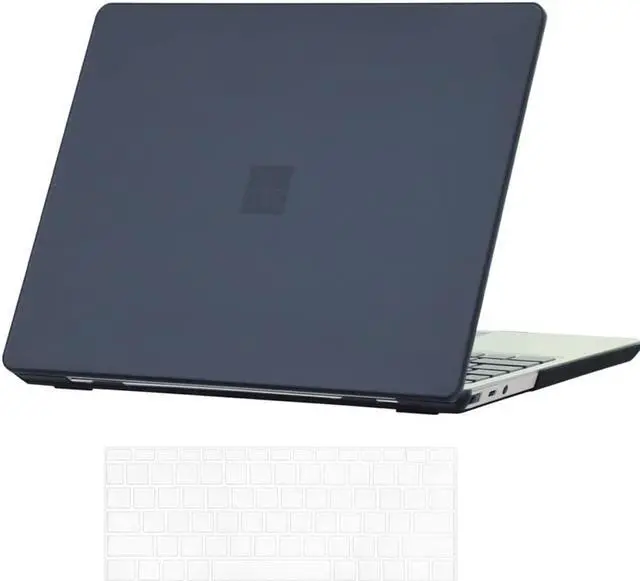 Main image of Slim Case for 13.5 inch Microsoft Surface Laptop 5 / 4 / 3 with Metal Palm Rest, Matte Protective Case Hard Shell Laptop Cover with Transparent Keyboard Cover Skin